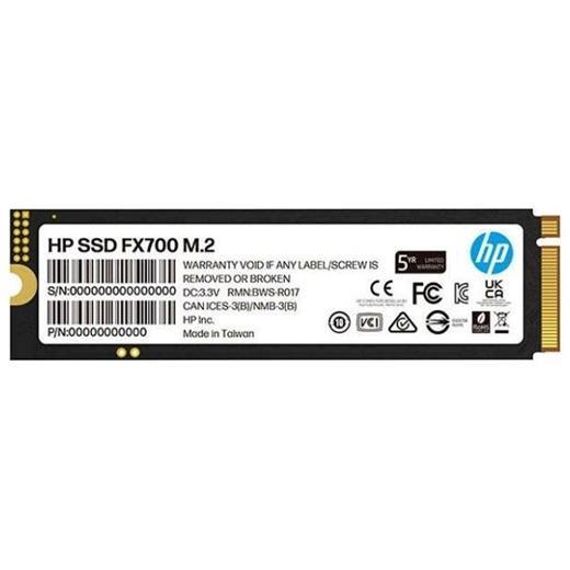 HP FX700 4 TB 8U2N7AA 7200/ Mbs - 6200 / Mbs PCI-Express 4.0 2280 M.2 SSD