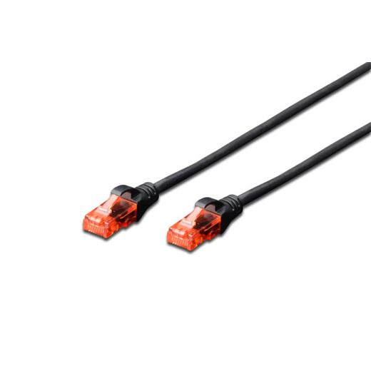 BC-U60015BL Beek CAT. 6 Patch Kablo, U/UTP, 0,15 metre, AWG 26, Siyah Renk, LSZH
