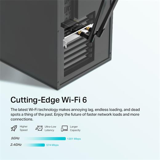 Tp-link Archer TX20E AX1800 wi-fi 6 PCI Express ad