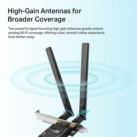 Tp-link Archer TX20E AX1800 wi-fi 6 PCI Express ad