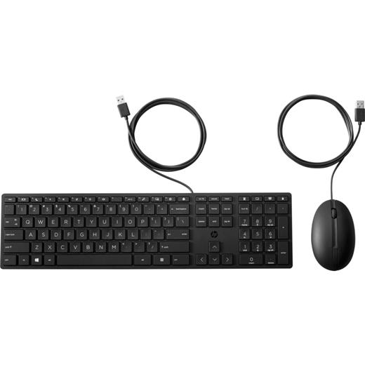 HP 320MK Kablolu Set Siyah 9SR36AA