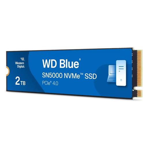 WD Blue SN5000 WDS200T4B0E 2TB 5150/4850 Gen4 NVMe PCIe M.2 2280 SSD