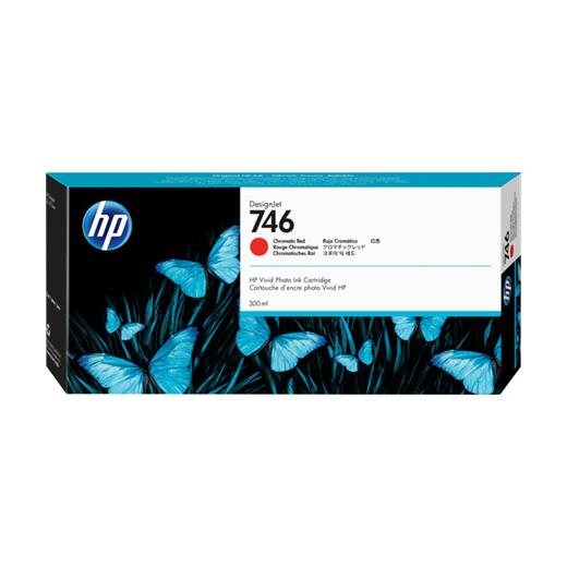 P2V81A - HP P2V81A Chromatic Red Mürekkep Kartuş 300-ml (746)