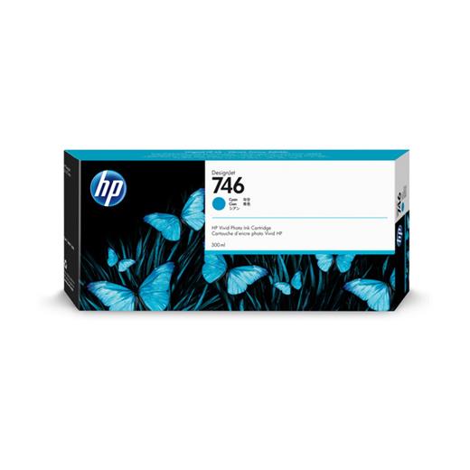 P2V80A - HP P2V80A Cyan Mürekkep Kartuş 300-ml (746)