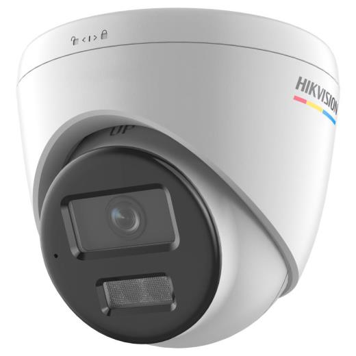 HIKVISION DS-2CD1347G2H-LIUF, 4Mpix, 2,8mm Lens, H265+, 30Mt Gece Görüşü, Dahili Mikrofon, Color Vu Lite, Full Time Color, Dome IP Kamera
