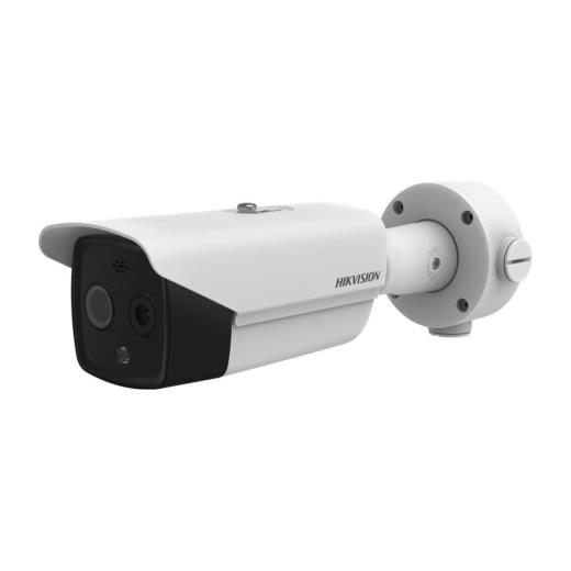HIKVISION DS-2TD2617-6/QA 4Mpix, 8mm Lens, H265+, 40Mt Gece Görüşü,  PoE, Yangın Algılama, Sesli Alarm, Termal IP Kamera