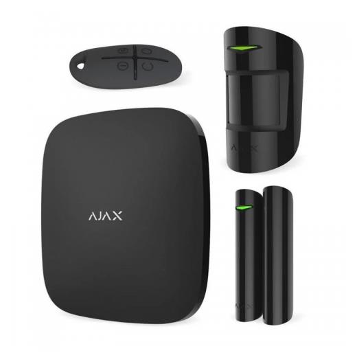 AJAX  StarterKit, Kablosuz, Alarm Kiti, SİYAH