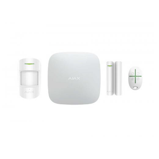 AJAX  StarterKit, Kablosuz, Alarm Kiti, BEYAZ