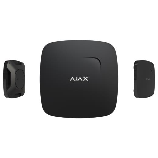 AJAX  FireProtect, Kablosuz, Isı ve Duman Dedektörü, SİYAH