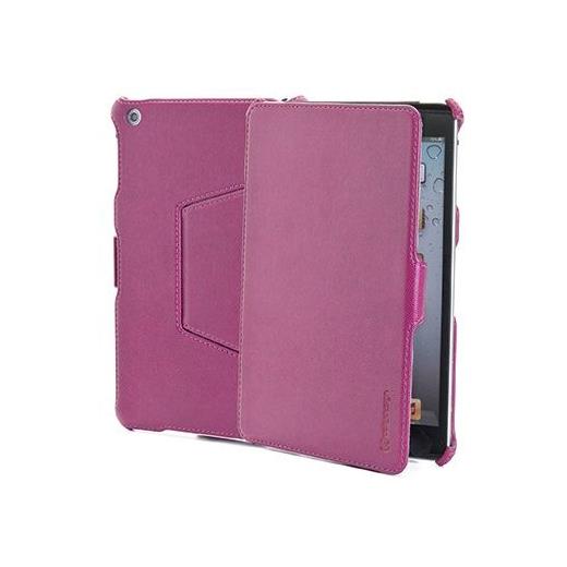 Celly CAFFE Ristretto Booktab Deri Ipad mini 2/3 Kılıf ve Standı (Vişne Kırmızı)