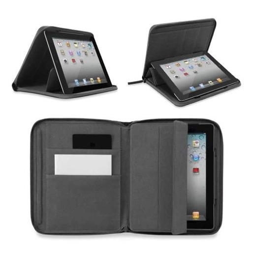 Incase Nylon Portfolio Kumaş Ipad 2/Ipad 3/Ipad 4. Nesil Kılıf ve Standı (Siyah)