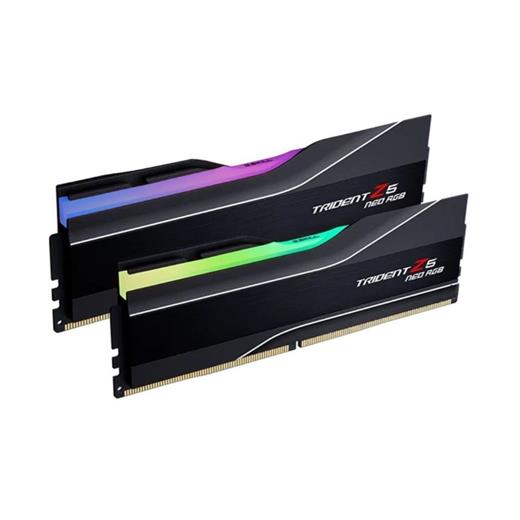 F5-6000J2636H48GX2-TZ5NR GSKILL TZ5 Neo RGB Siyah DDR5-6000Mhz CL26 96GB (2x48GB) DUAL (26-36-36-96) 1.45V AMD EXPO Teknoloj