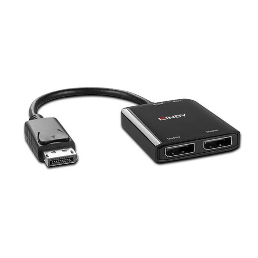 Lindy LIN-38430 2 Port DisplayPort 1.2 MST Hub