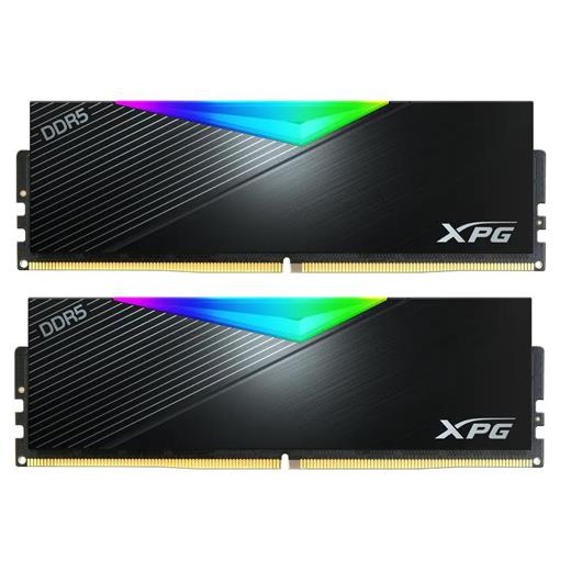 AX5U6000C3016G-DCLARBK XPG Lancer Siyah RGB DDR5-6000Mhz CL30 32GB (2x16GB) Dual Kit (30-40-40) 1.35V