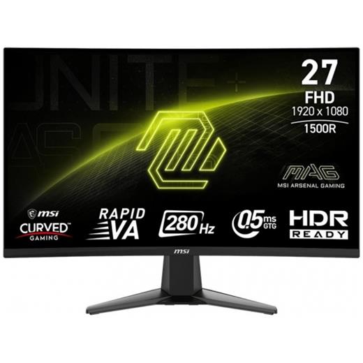 27 MSI MAG 276CXF 280HZ 0.5MS ADAPTIVESYNC FHD
