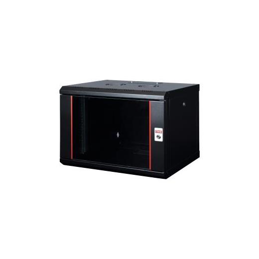 Lande LN-PR16U6045-CC Proline Serisi 16U 19 W600mm x D450mm Duvar tipi Kabinet-Siyah