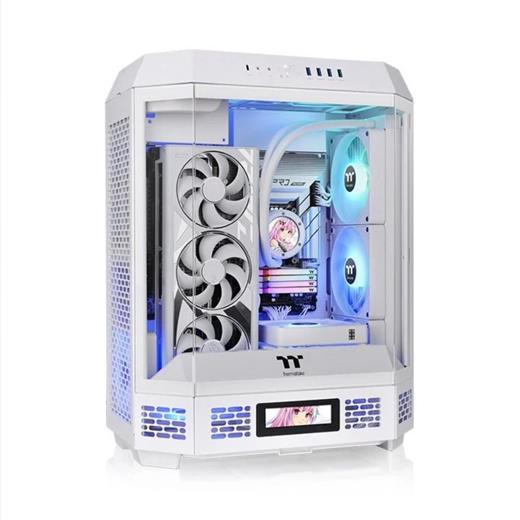 CA-1Z1-00M6WN-00 - Thermaltake The Tower 600 Beyaz TG Pencereli, ATX Bilgisayar Kasası