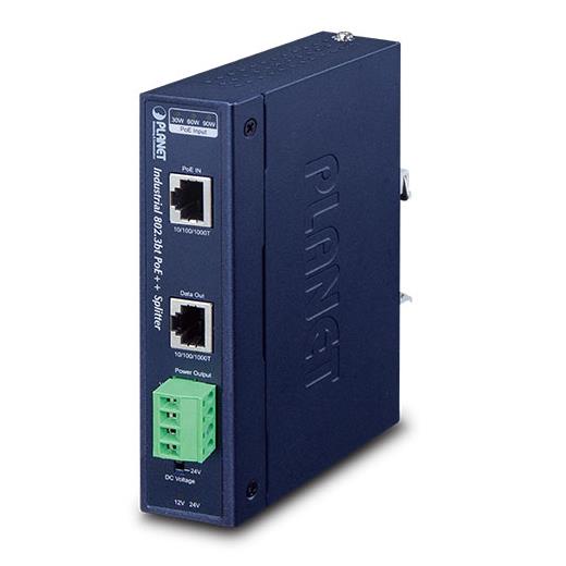 PL-IPOE-173S Endüstriyel Tek Port 10/100/1000Mbps 802.3bt PoE++ Splitter<br>
Industrial Single-Port 10/100/1000Mbps 802.3bt PoE++ Splitter