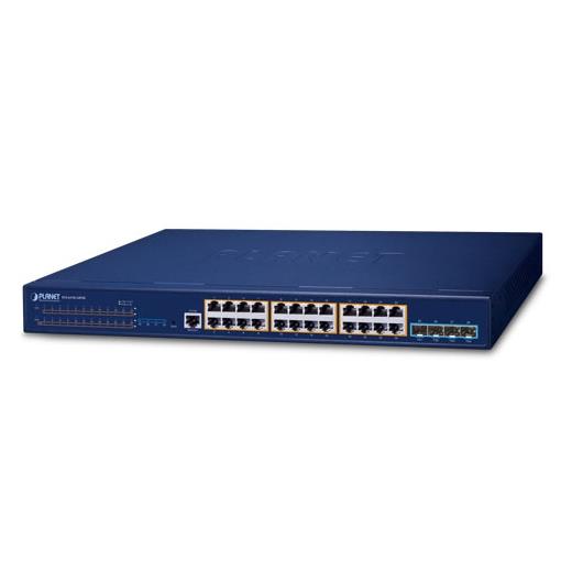 PL-SGS-6310-24P4X L3 Stack Edilebilir Yönetilebilir Switch (L3 Stackable Managed Switch)<br>
24-Port 10/100/1000T 802.3at PoE +<br>
4-Port 10G SFP+
