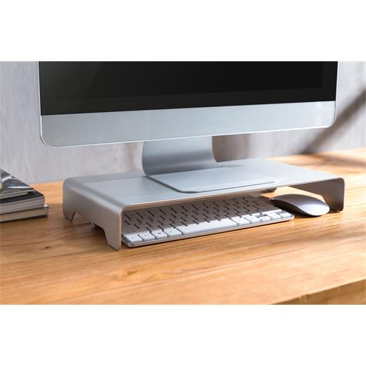 DA-90369 Gümüş Renk Alüminyum Monitör Yükseltici<br>
Aluminum Monitor Riser
