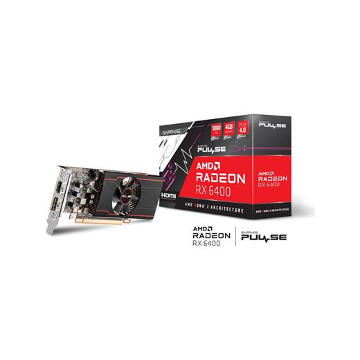 Sapphire AMD Radeon RX 6400 4GB 64 Bit DDR6 PCI-Express 4.0 Ekran Kartı - 11315-01-20G