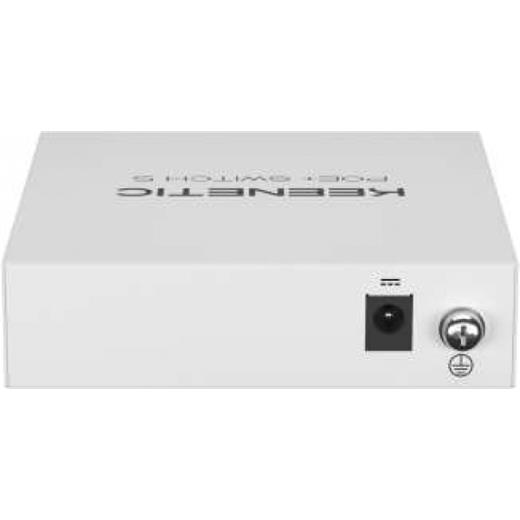 Keenetic PoE+ Switch 5 1x1Gbit 4x1Gbit PoE+ Port IEEE 802.3af/at 60Watt - KN-4610-01-EU