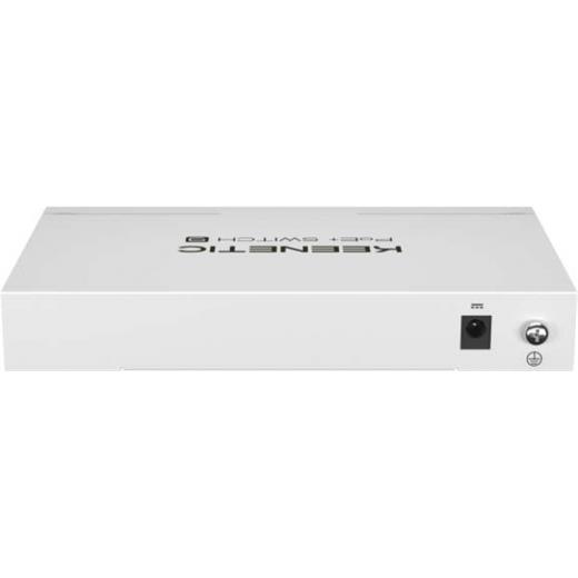 Keenetic PoE+ Switch 9 1x1Gbit 8x1Gbit PoE+ Port IEEE 802.3af/at 120W - KN-4710-01-EU