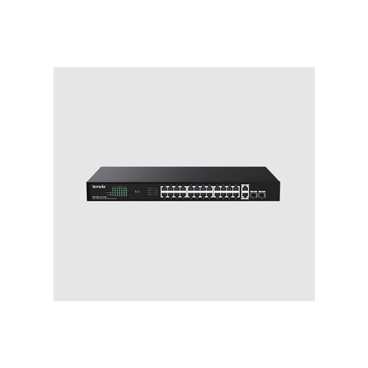 Tenda TEG1128P-24-410W 26GE+2SFP Ethernet Switch 24-Port PoE - TEG1128P-24-410W