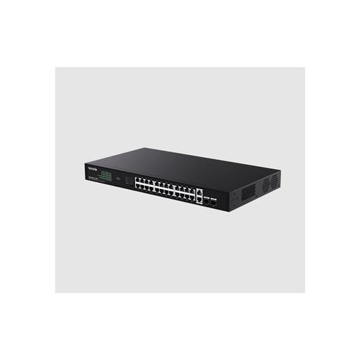 Tenda TEG1128P-24-410W 26GE+2SFP Ethernet Switch 24-Port PoE - TEG1128P-24-410W