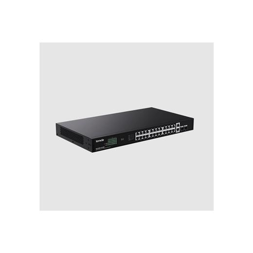 Tenda TEG1128P-24-410W 26GE+2SFP Ethernet Switch 24-Port PoE - TEG1128P-24-410W