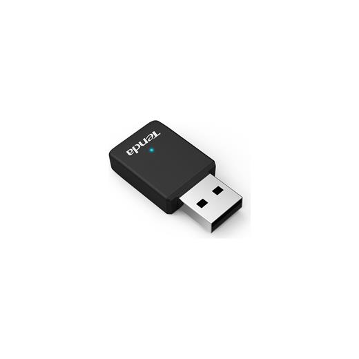 Tenda Kablosuz Ağ Adaptörü /AC650 Wireless Dual Band Auto-Install USB A - U9