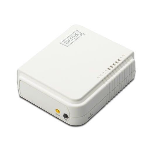DN-13014-3 Digitus 1 Port Wireless (Kablosuz) Fast Ethernet Print Server, 1 x USB 2.0 port, 1 x RJ45
