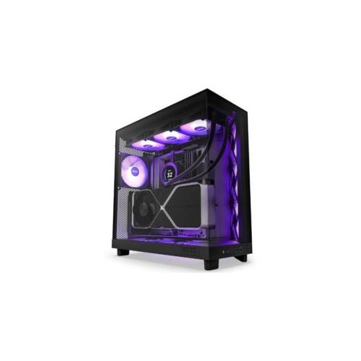 NZXT H6 Flow RGB Siyah ATX Mid Tower Kasa - CC-H61FB-R1