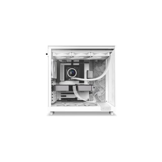 NZXT H6 Flow Beyaz ATX Mid Tower Kasa - CC-H61FW-01