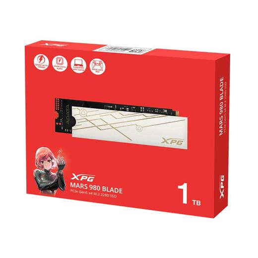 XPG Mars 980 Blade SMAR-980B-1TCS 1TB 14000/13000MB/s PCIe Gen5x4 M.2 SSD Disk (PS5 Uyumlu)