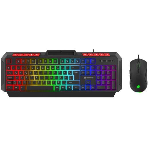 GameBooster KM-11B Knight Siyah Klavye Mouse Set GB-KM11B