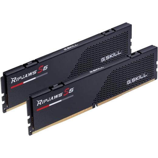 GSKILL Ripjaws S5 Siyah DDR5-6000Mhz CL36 32GB (2X16GB) DUAL (36-36-36-96) 1.35V F5-6000J3636F16GX2-RS5K