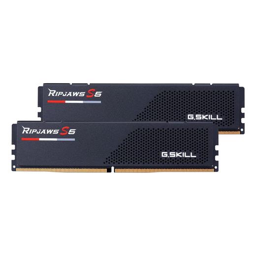 GSKILL Ripjaws S5 Siyah DDR5-6000Mhz CL36 64GB (2X32GB) DUAL (36-36-36-96) 1.35V F5-6000J3636F32GX2-RS5K