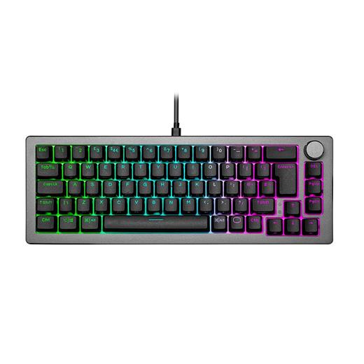 CM CK720 Siyah RGB KALIH Beyaz Switch %65 Mekanik Oyuncu Klavyesi - UK Layout CK-720-GKKW1-UK