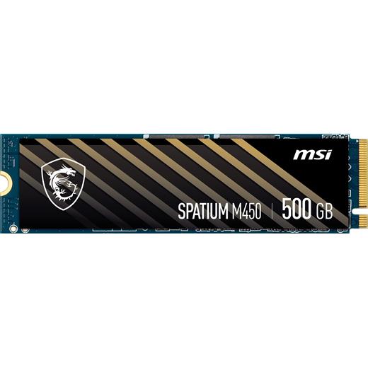 MSI 500GB SPATIUM M450 PCIe 4.0 NVMe M.2 500GB M2 SSD 3600-2300MB/s