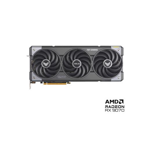 ASUS VGA TUF-RX9070-O16G GAMING MD-RADEON-RX 9070-16GB GDDR6-256bit OC HDMI 3xDP RGB EKRAN KARTI