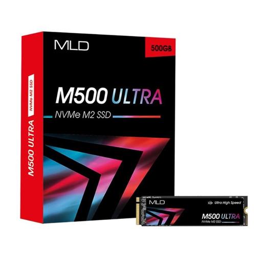 MLD M500 ULTRA 500GB NVME 2280 Gen4x4 SSD R:7000/ W: 4700 MB MLD22M500P21-500