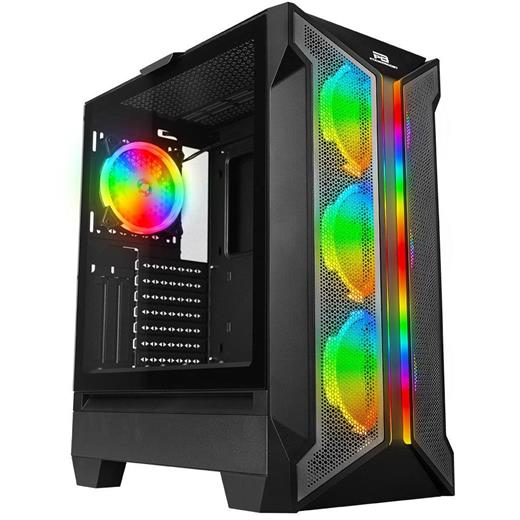 PowerBoost VK-Z002B USB 3.0 Mesh ARGB Ring Fanlı Gaming Kasa Z02