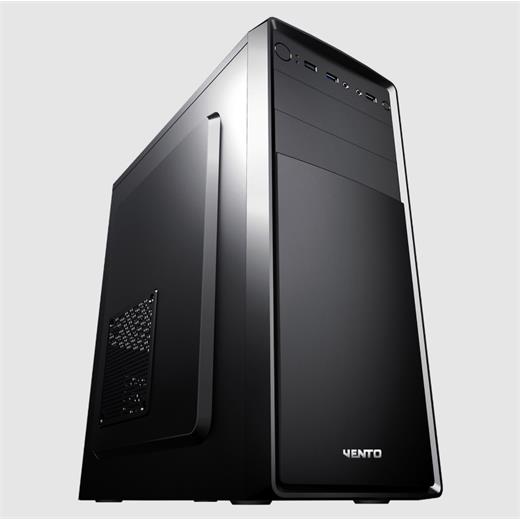 VENTO VS121S Mid Tower 650W 80+ Siyah ATX Kurumsal KASA