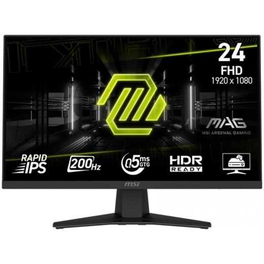 23.8 MSI MAG 244F FHD RAPID 0.5MS 200HZ IPS FLAT