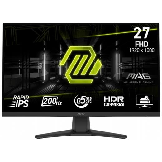 27 MSI MAG 272F 0.5MS 200HZ FHD IPS MONITOR