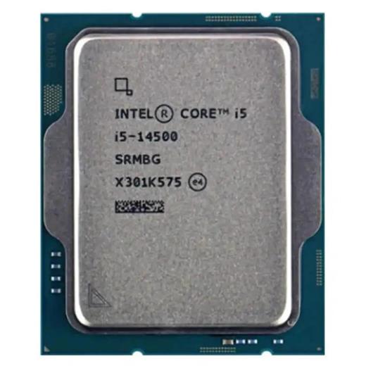 TRAY INTEL CORE i5 14500 5.0 Ghz 24 MB 10çekirdekli O/B UHD VGA 1700p 65w Kutusuz+Fansız