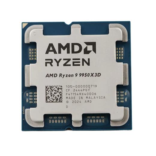 TRAY - AMD Ryzen 9 9950X3D 4.30GHz 128MB AM5 İşlemci (Grafik Kart VAR, Fan YOK)