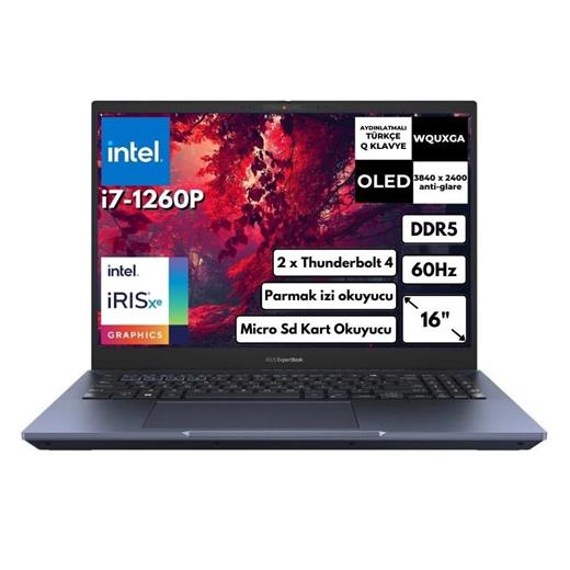 ASUS EXPERTBOOK B5 B5602CBN-I7126016512DS I7-1260P 16GB 512GB SSD 16