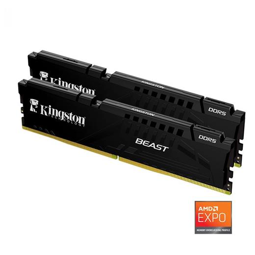 Kingston KF560C36BBEK2-16TR 16GB 6000MT/s DDR5 CL36 DIMM (Kit of 2) Beast Black EXPO Turkey